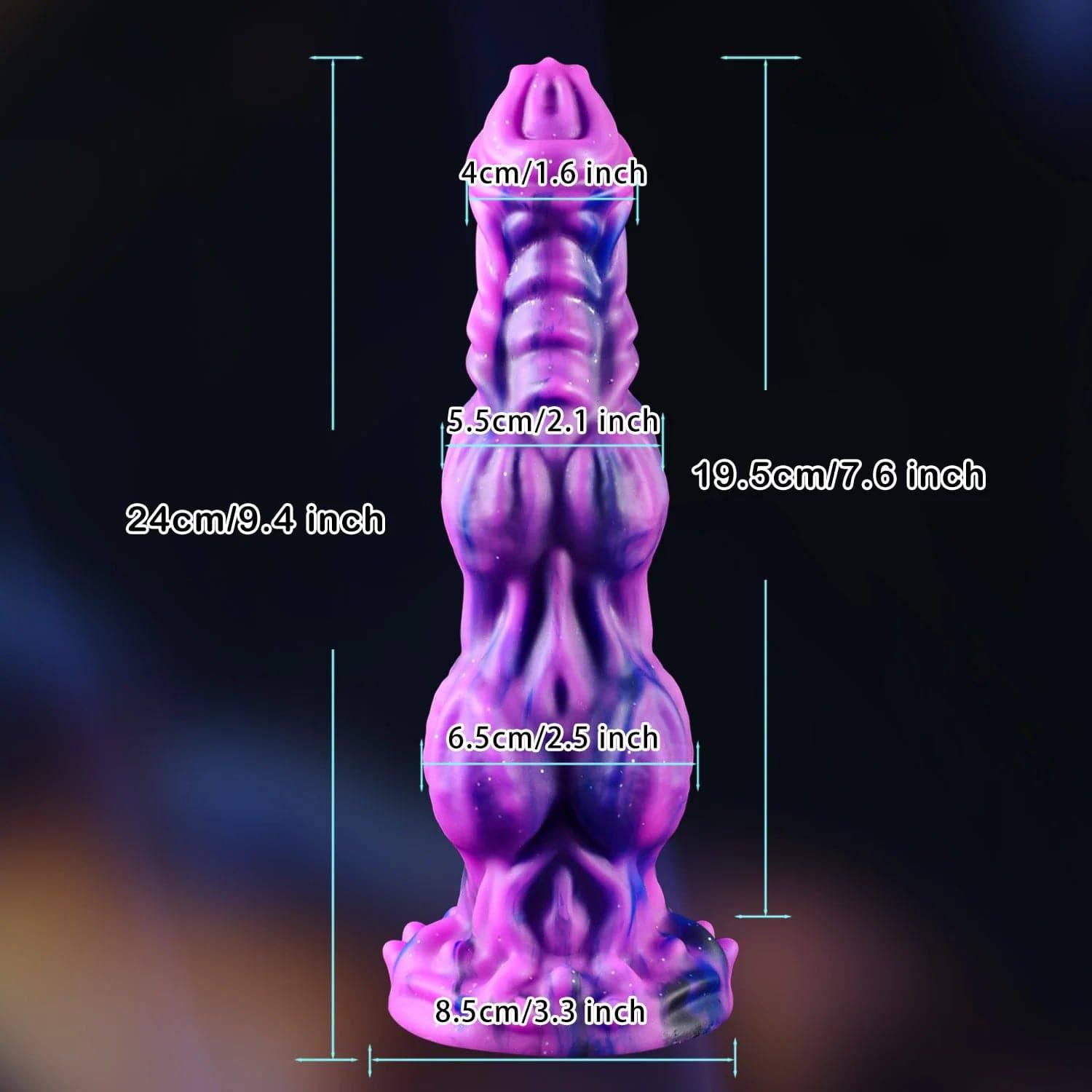 Large Monster Dildo - Realistic G-Spot & Anal Stimulator - Passion Pulse Adult