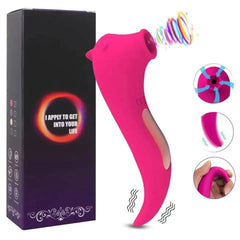 PASSION PULSE ADULT Powerful Nipple & Clitoris Sucking Vibrator - Passion Pulse Adult