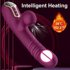 PASSION PULSE Rabbit Pushing Vibrator: Clit Sucker & G-Spot Stimulator - Passion Pulse Adult