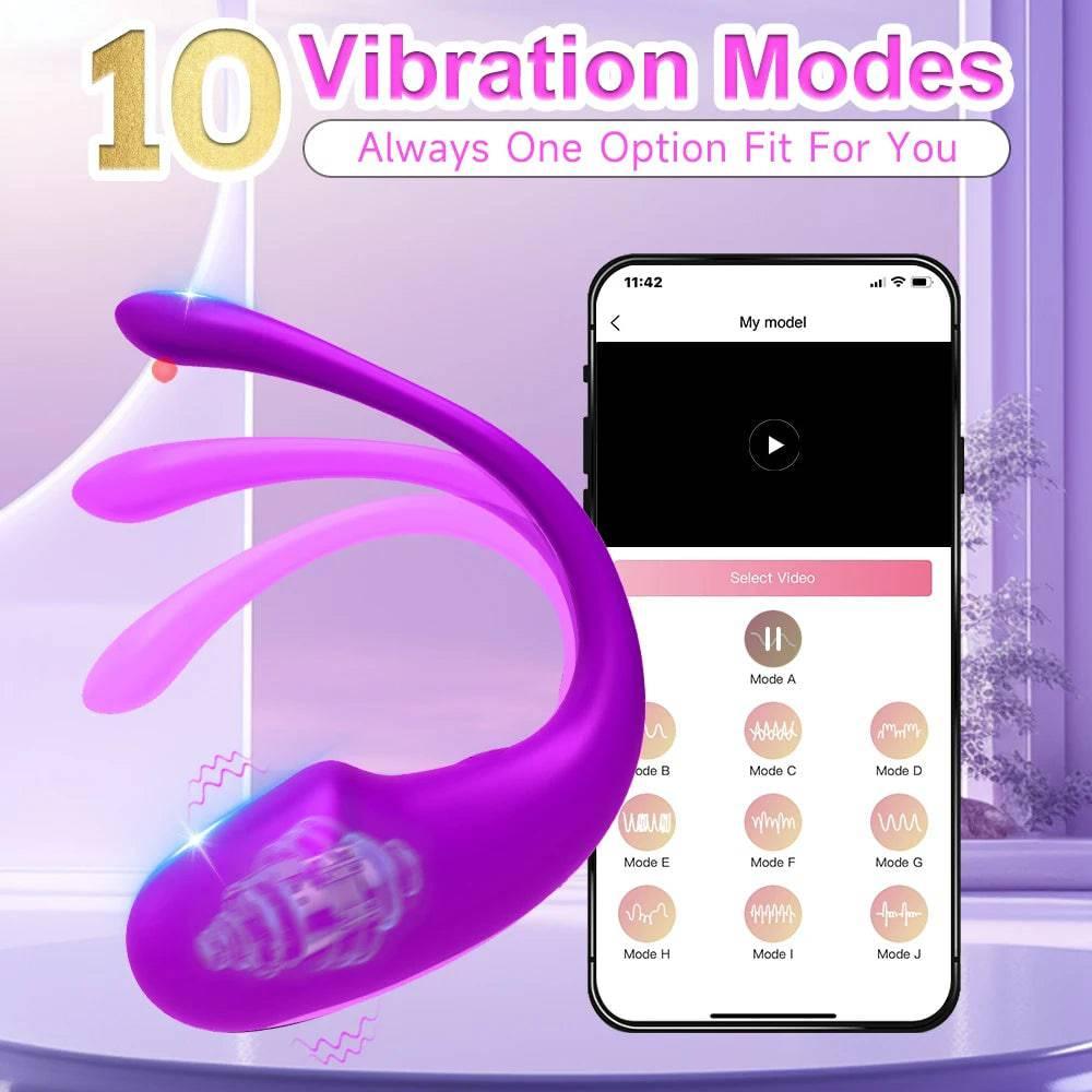 Wireless Bluetooth APP Remote G-Spot Vibrator - Passion Pulse Adult