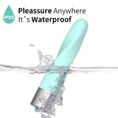 16-Speed Mini Bullet Vibrator: Compact Clitoral Stimulator for Women - Passion Pulse Adult