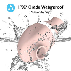 2-in-1 Clitoral Sucking Vibrator – G-Spot & Licking Dual Stimulator - Passion Pulse Adult