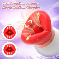 PASSION PULSE ADULT 3-in-1 Rose Vibrator - Passion Pulse Adult