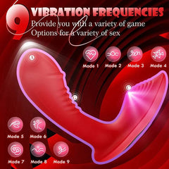 APP Control Wearable Butterfly Rabbit Vibrator: Clitoral & G-Spot Stimulator - Passion Pulse Adult