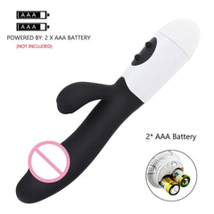 Beginner-Friendly Rabbit Vibrator – Powerful G-Spot, Clitoral, & Nipple Stimulator - Passion Pulse Adult