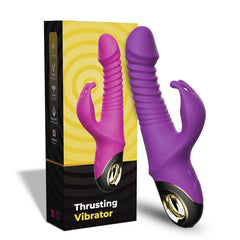 Rabbit Thrusting Vibrator – G-Spot & Clitoris Stimulator - Passion Pulse Adult