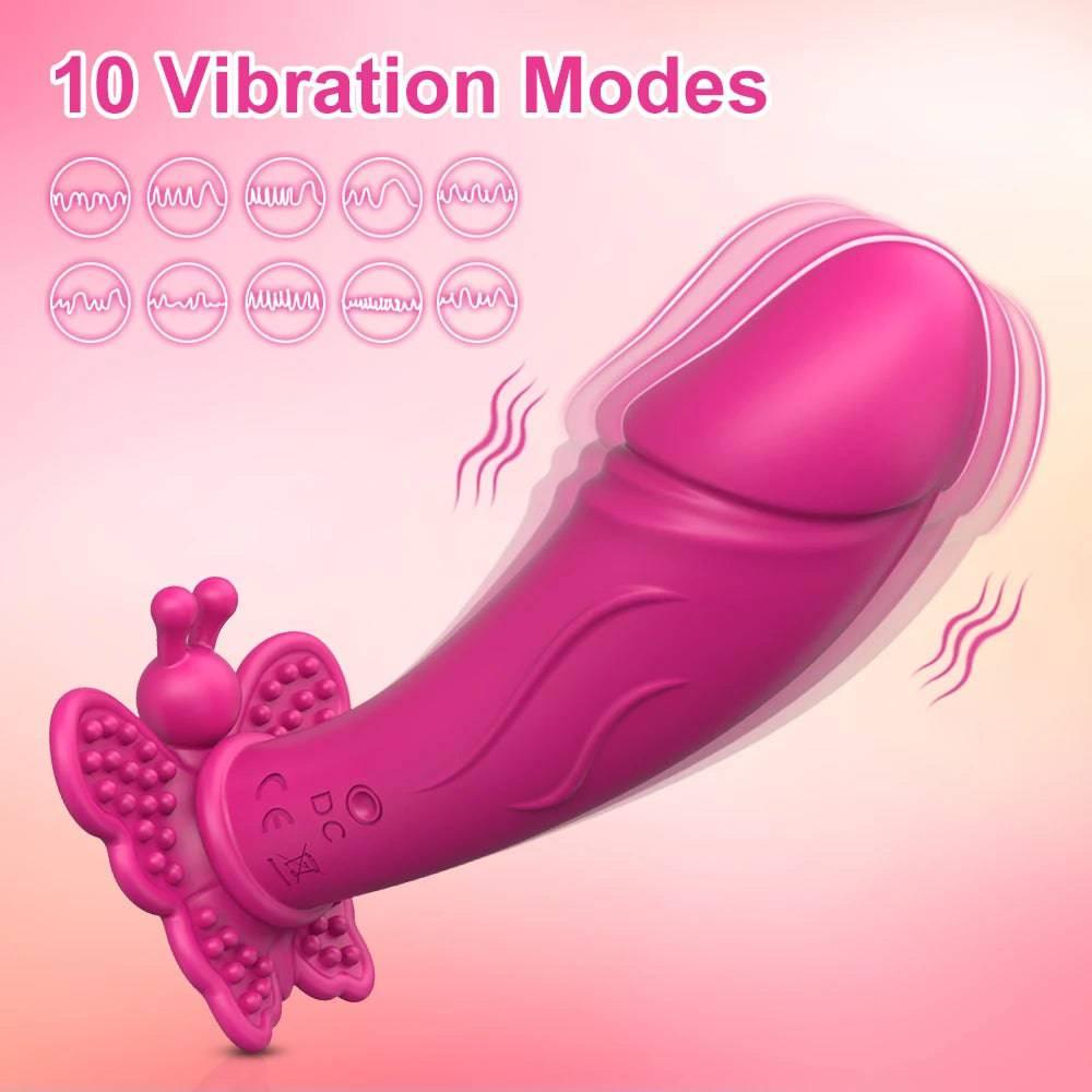 Butterfly-Shaped Clitoral Vibrator - Passion Pulse Adult
