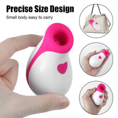 Discreet Clit Sucker Vibrator: 8 Modes Oral & Clit Stimulator - Passion Pulse Adult
