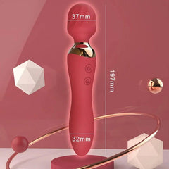 Powerful Wand Vibrator for Women – 10 Modes, Clit & G-Spot Stimulator - Passion Pulse Adult
