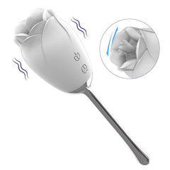 Rose Tongue Licking Sucking Clitoral Vibrator - Passion Pulse Adult