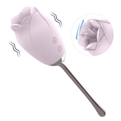 Rose Tongue Licking Sucking Clitoral Vibrator - Passion Pulse Adult