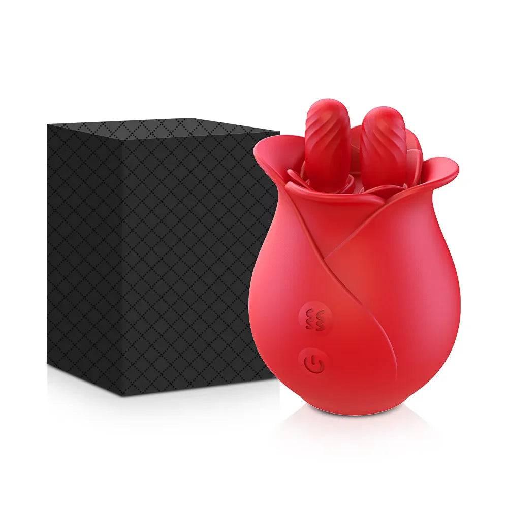 ROSE TONGUE 3D Realistic Oral Sex Toy Passion Pulse Adult ROSE TONGUE 3D Realistic Oral Sex Toy Passion Pulse Adult