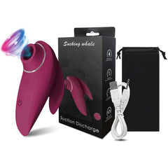 Sucking Vibrator for Women: Vibrating Sucker Oral Clitoris Stimulator, Sex Suction Toy - Adult Product - Passion Pulse Adult
