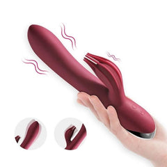 USB Rechargeable 10-Speed Rabbit Vibrator – Clitoris & G-Spot Massager - Passion Pulse Adult