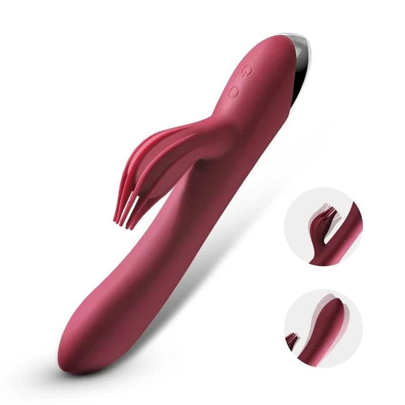 USB Rechargeable 10-Speed Rabbit Vibrator – Clitoris & G-Spot Massager - Passion Pulse Adult