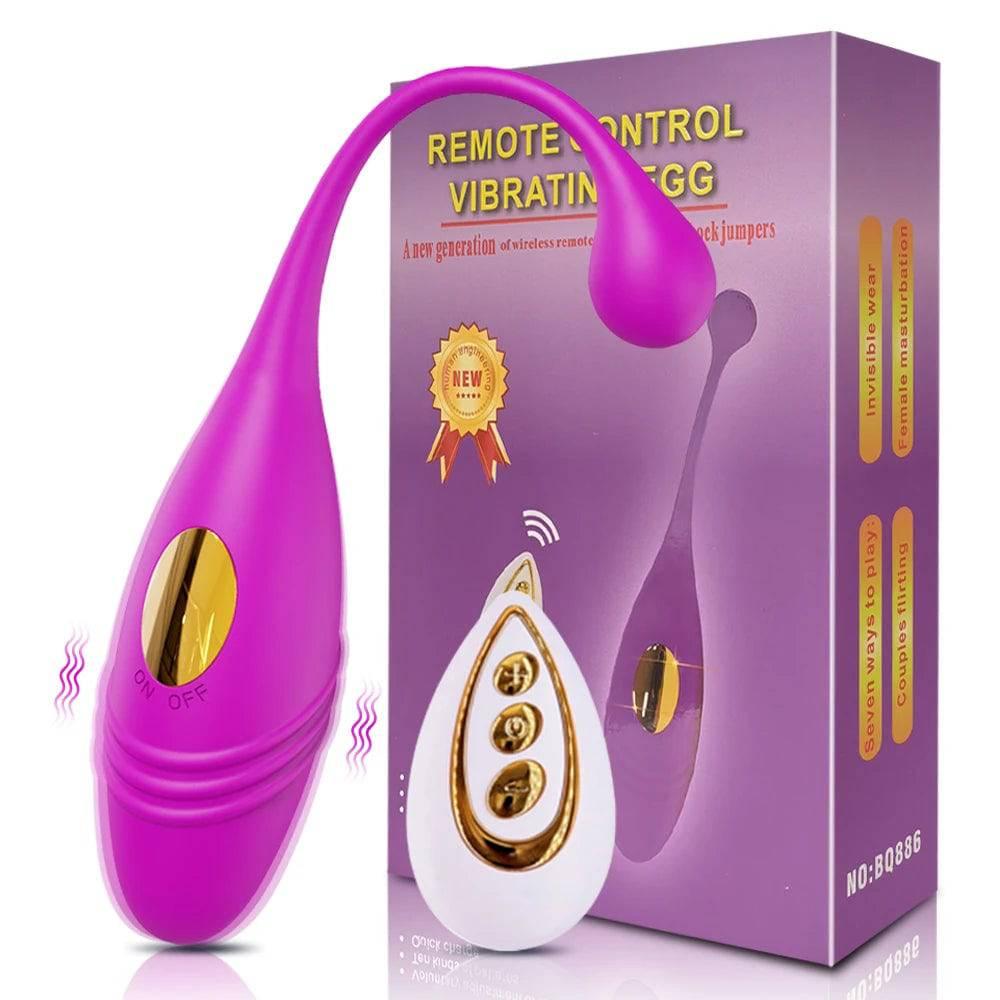 Wireless Remote Control Vibrating Love Egg - Passion Pulse Adult