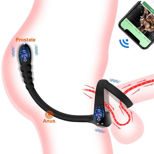 PASSION PULSE App Wireless, 10 Modes - Male Prostate Vibrator - Passion Pulse Adult