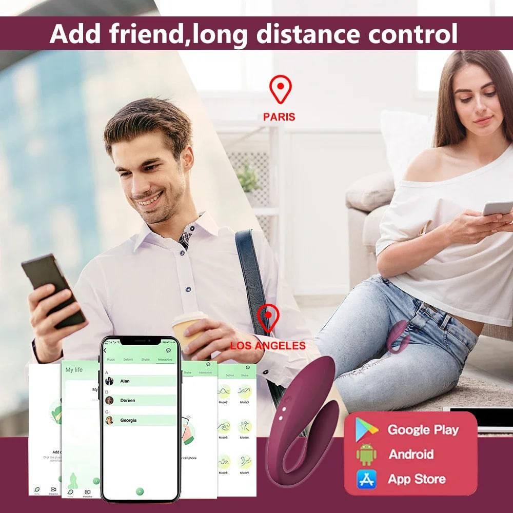 APP Remote Control Vibrator - Passion Pulse Adult