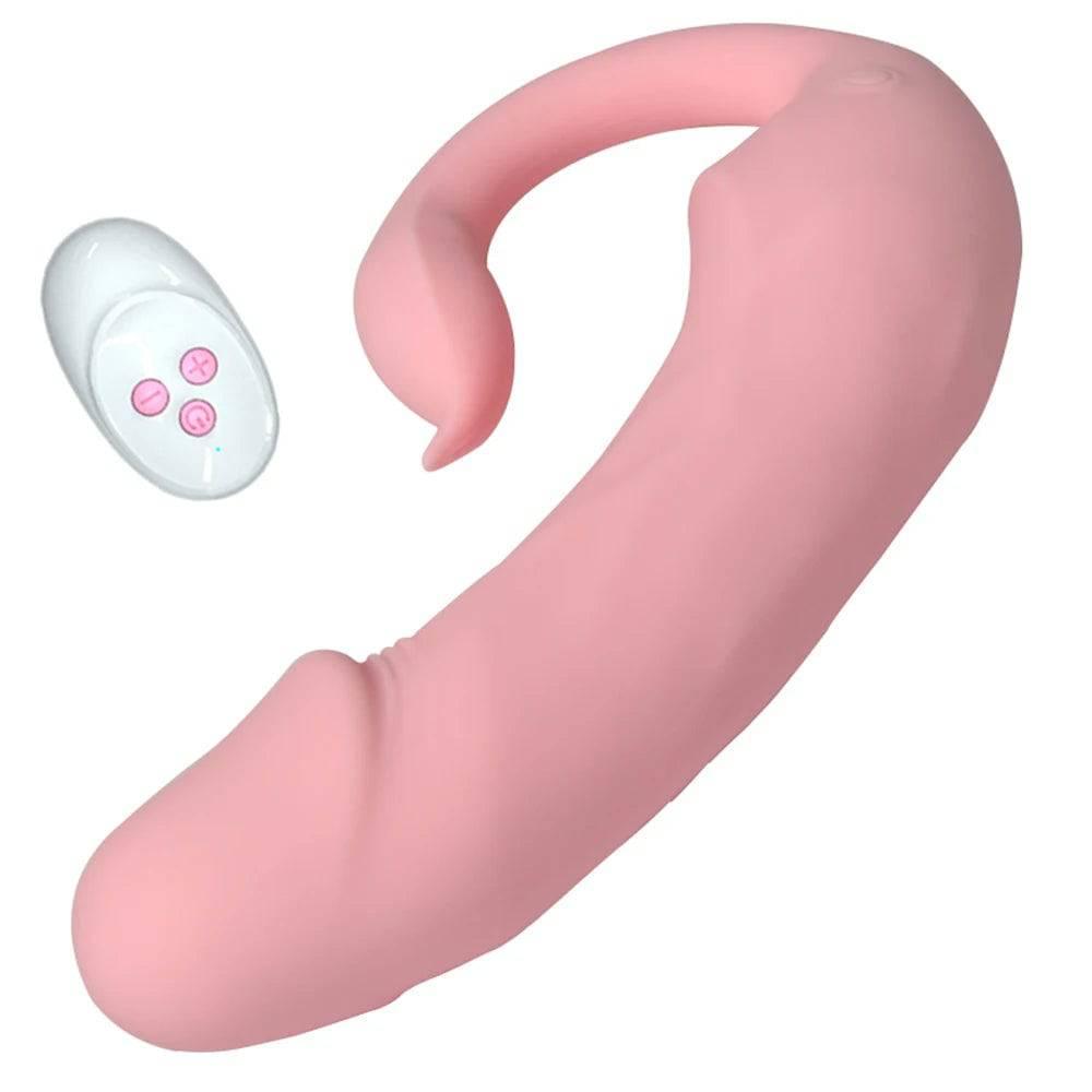 Wireless Remote-Controlled Dildo Vibrator - Passion Pulse Adult
