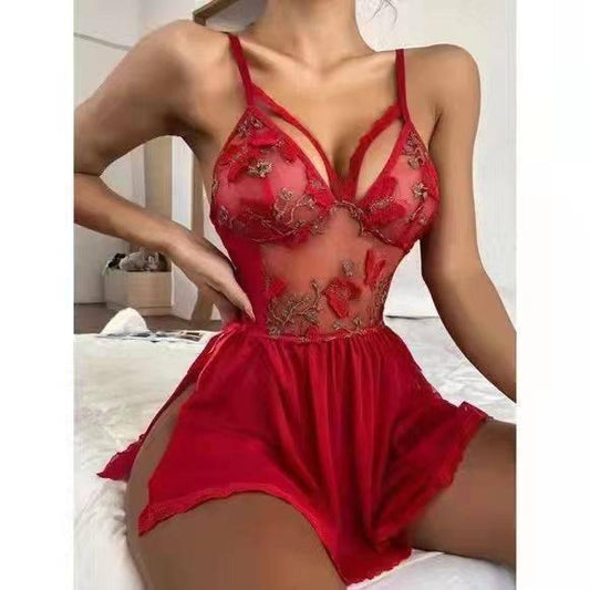 Embroidered Butterfly Cami Dress - Passion Pulse Adult