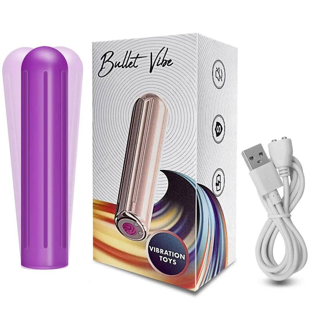 10-Speed Mini Bullet Vibrator - Passion Pulse Adult