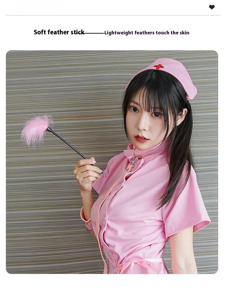 SM 11-Piece Set: Rope, Handcuffs, Nipple Clamps, Ball Gag - Passion Pulse Adult