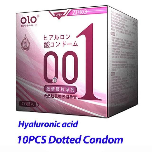 0.01mm Ultra-Thin Natural Latex Condoms - Passion Pulse Adult