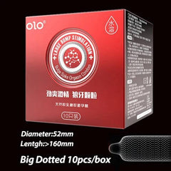 0.01mm Ultra-Thin Natural Latex Condoms - Passion Pulse Adult