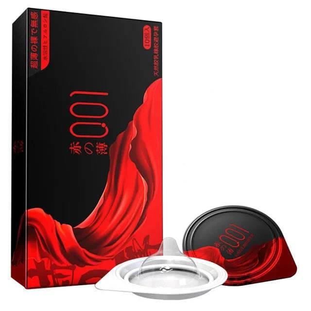 0.01mm Ultra-Thin Natural Latex Condoms - Passion Pulse Adult