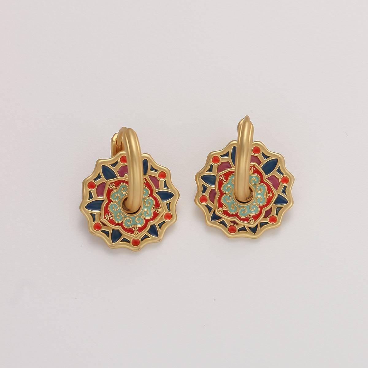 Chinese-style earrings with a luxurious and sophisticated vibe - Passion Pulse Adult