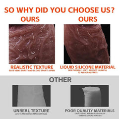 Realistic Dildo women - powerful suction cups, realistic soft skin and adult sex toys - perfect for masturbation! - Passion Pulse Adult