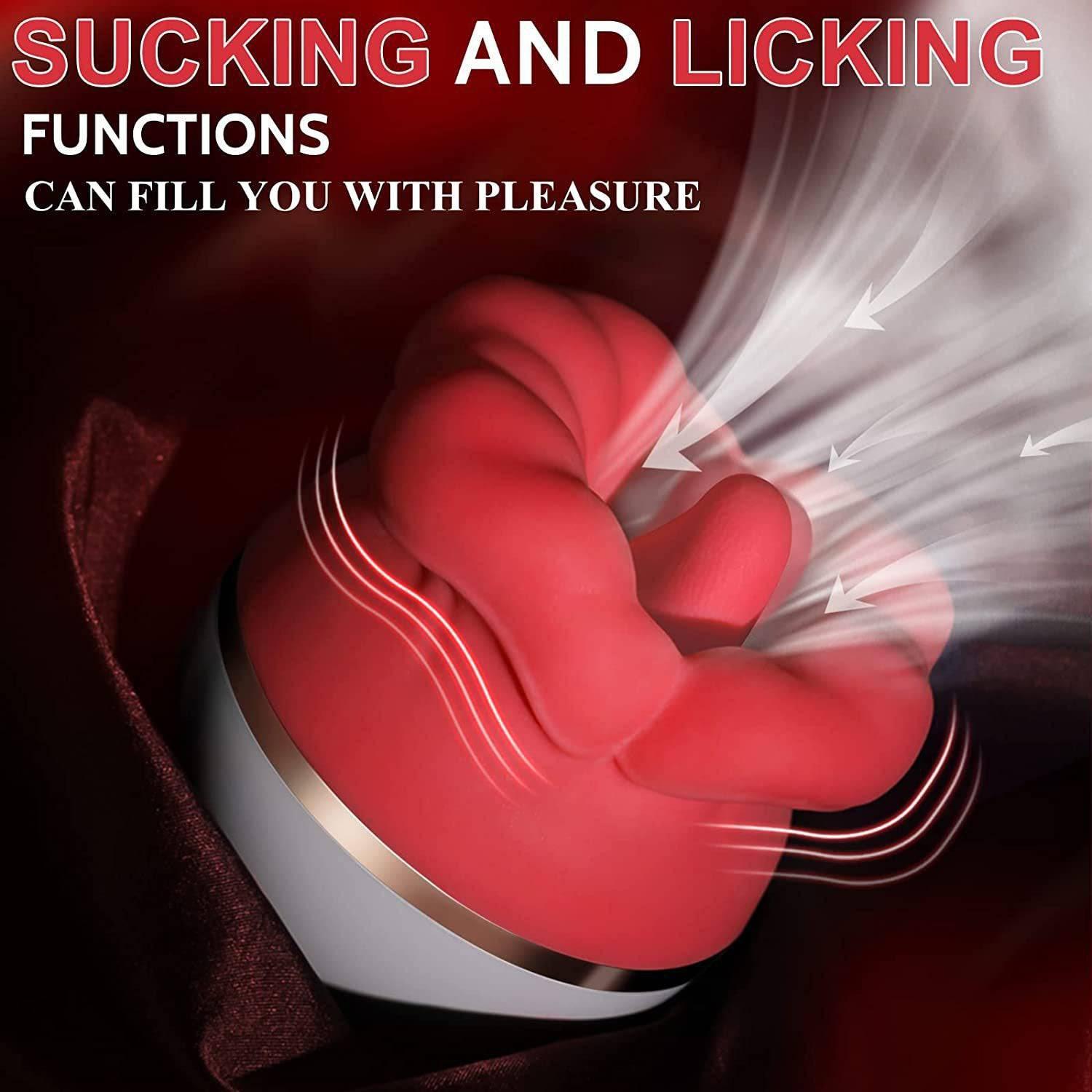 Automatic Tongue Sucking Clitoral Vibrator - Passion Pulse Adult