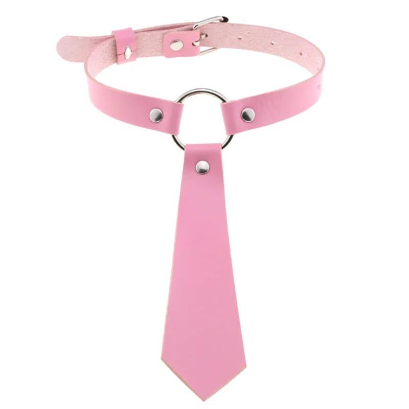 Harajuku Punk Rock Rivet Goth Choker | PU Leather Collar with Heart, Cross & Spikes | Hip Hop Bondage Jewelry for Women - Passion Pulse Adult