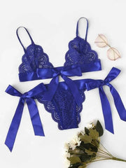 Big Bow Split Lingerie - Passion Pulse Adult