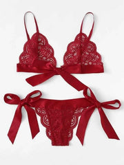 Big Bow Split Lingerie - Passion Pulse Adult
