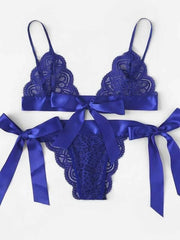 Big Bow Split Lingerie - Passion Pulse Adult