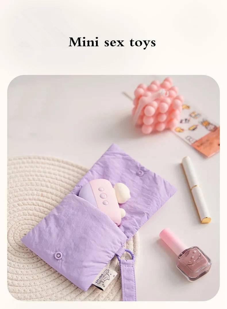 Mini Cat Multifunctional Vibrator - Passion Pulse Adult