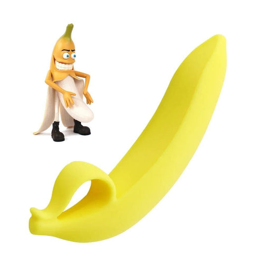REALISTIC BANANA Dildo | 10" Flexible Silicone for Intimate Play - Passion Pulse Adult