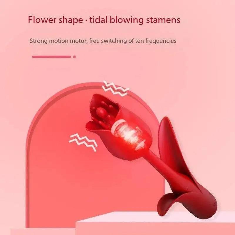 Flower Vibrator for Women - Passion Pulse Adult
