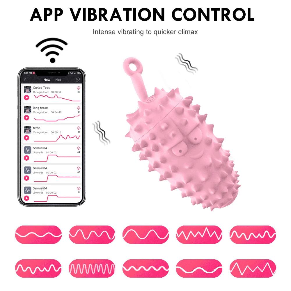 Wireless Bluetooth G-Spot Vibrating Egg - Passion Pulse Adult