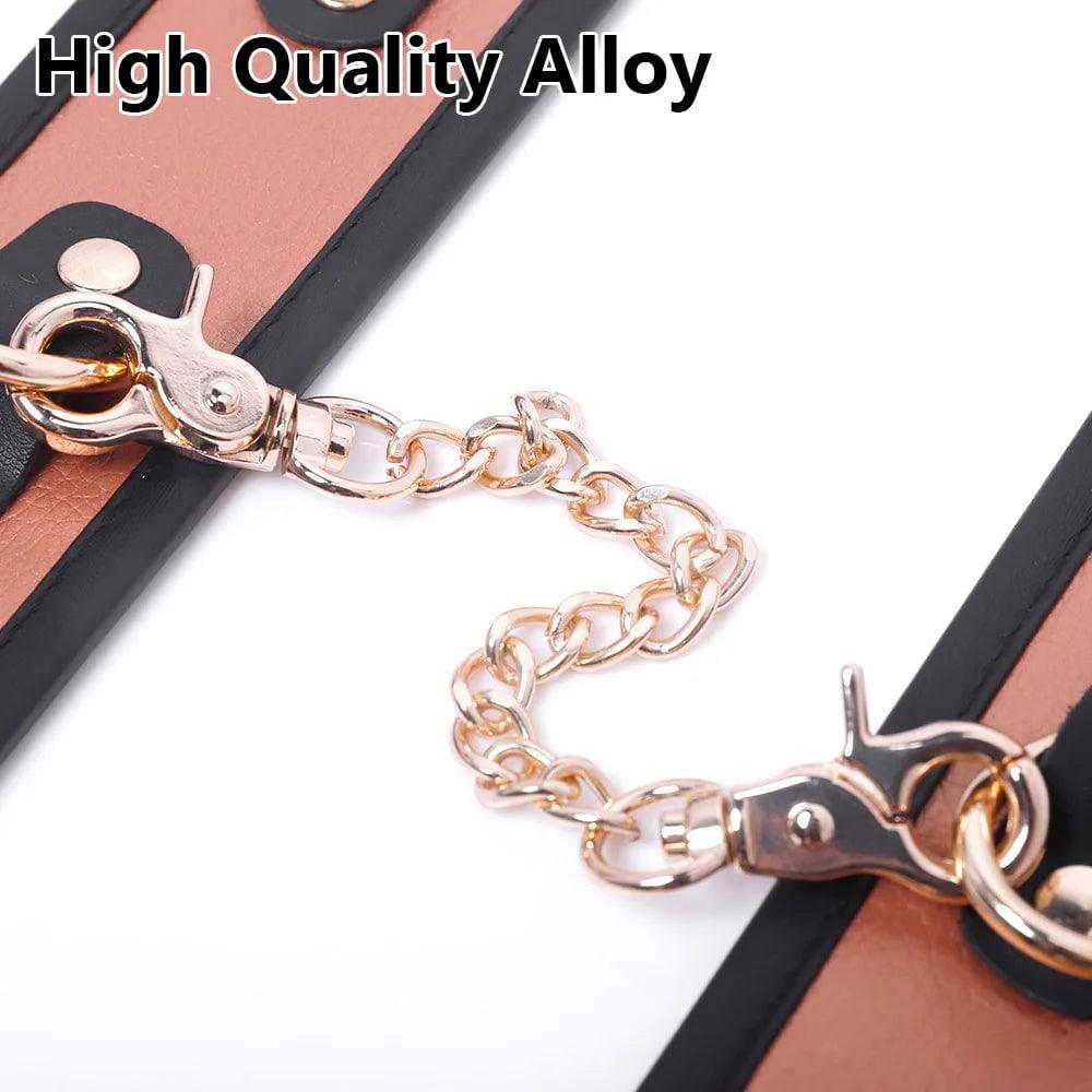 Yeain Sex Toy Luxury Ankles Cuffs BDSM Bondage Bed Games Adult Games Erotic Sex Toys For Woman Couples 18 Couple Games for Sex - Passion Pulse Adult