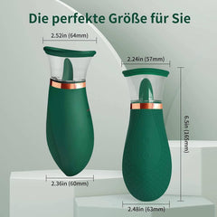 Saugen Sweet Tongue Licking Clitoral Vibrator - Passion Pulse Adult