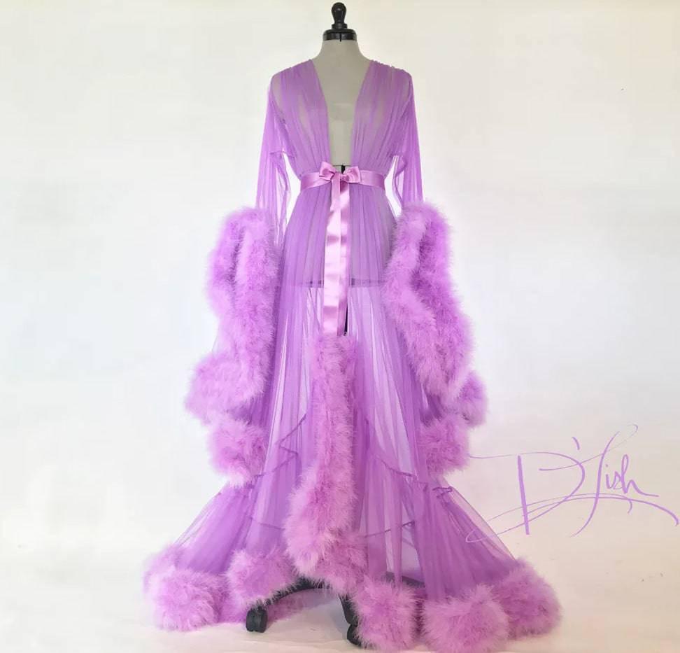 Feather Bell Sleeves Princess Dress - Passion Pulse Adult