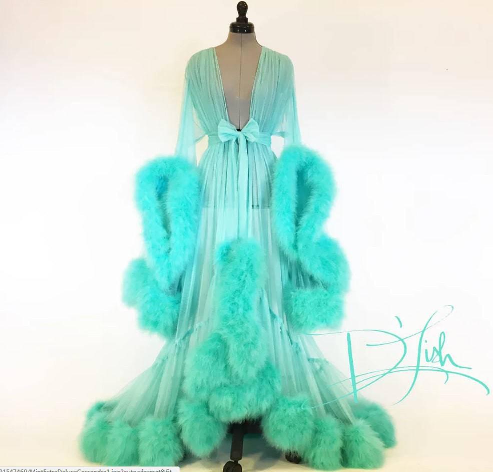 Feather Bell Sleeves Princess Dress - Passion Pulse Adult
