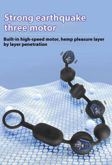 Unique Shape Beaded Anal Plug - Passion Pulse Adult