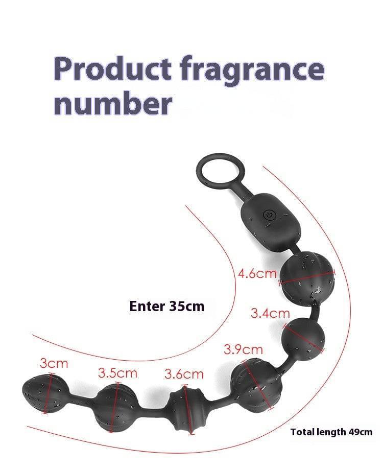 Unique Shape Beaded Anal Plug - Passion Pulse Adult