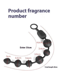 Unique Shape Beaded Anal Plug - Passion Pulse Adult