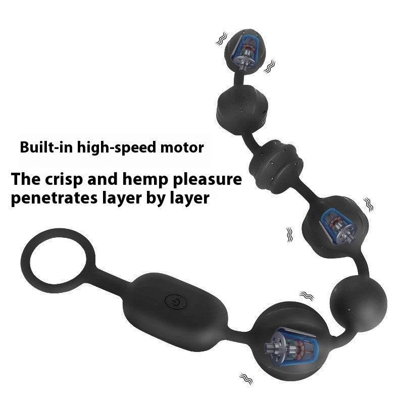 Unique Shape Beaded Anal Plug - Passion Pulse Adult