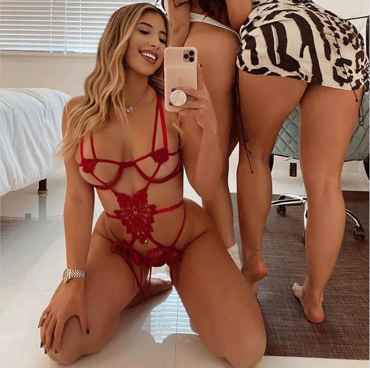 Bow Decoration Lingerie - Passion Pulse Adult