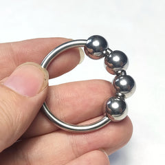 Stainless Steel Penis Ring – Glans Stimulation & Delay Ejaculation